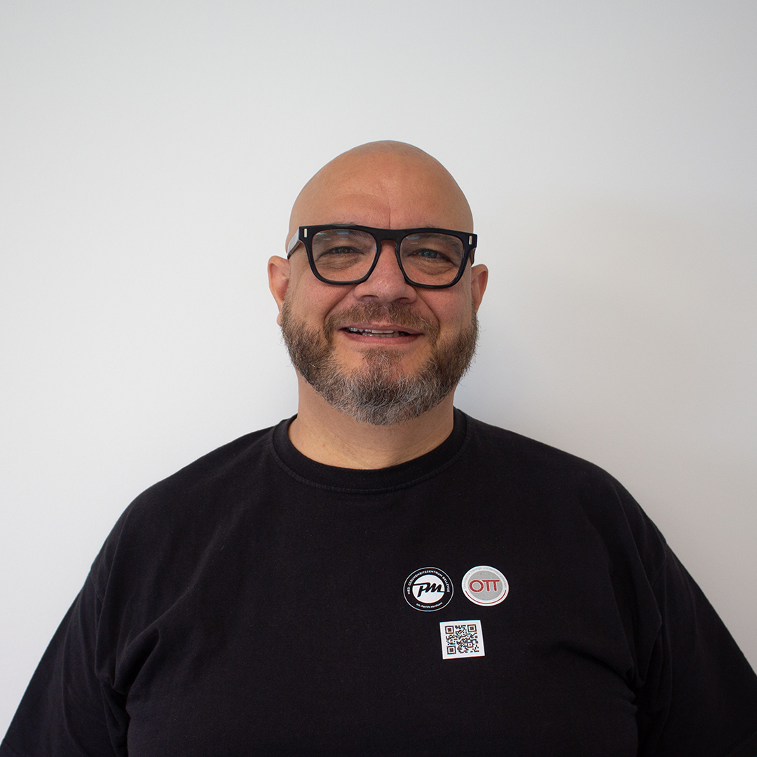 Foto von Patrick Mordiconi. Inhaber und Physiotherapeut